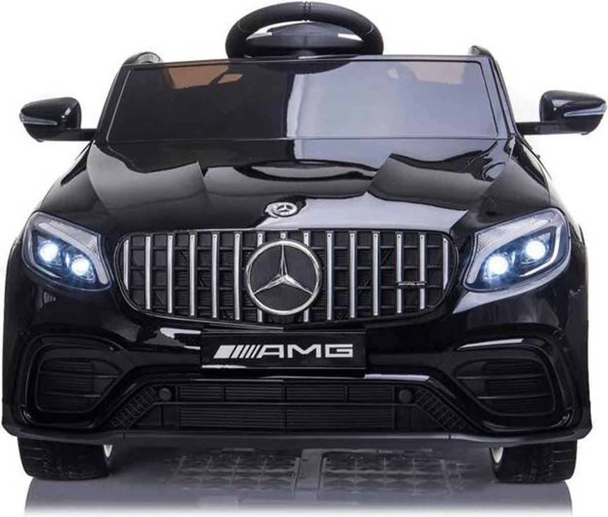 hier film huiselijk Mercedes Benz GLC 63 AMG (Zwart) FULL OPTIONS, 12 volt Kinder Accu Auto |  accu auto voor kinderen | elektrische kinderauto + afstandsbediening | Safi  Line